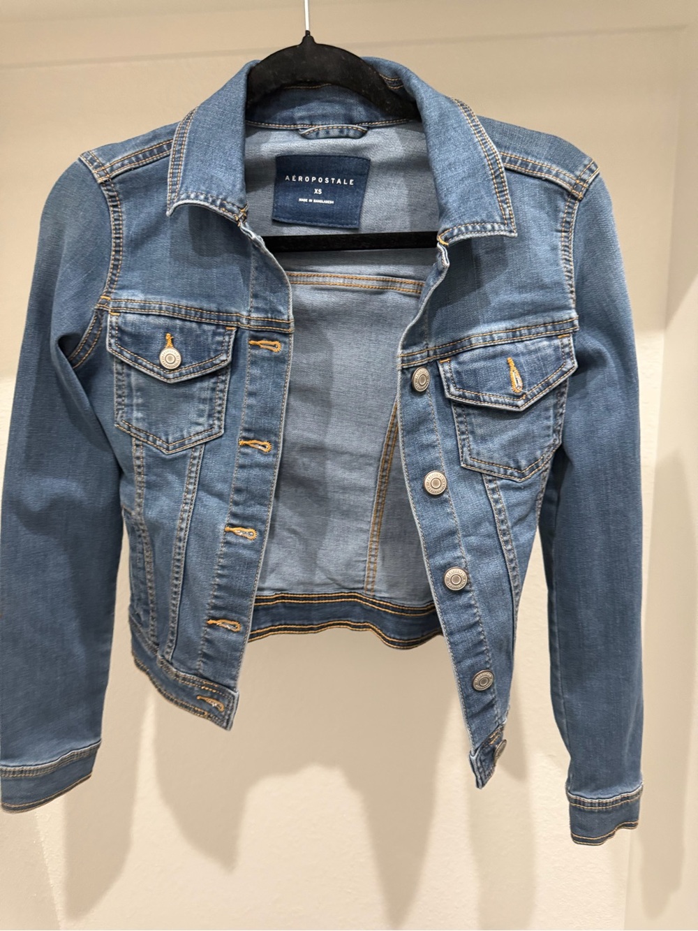 Aeropostale Light Blue Denim Jean Jacket
